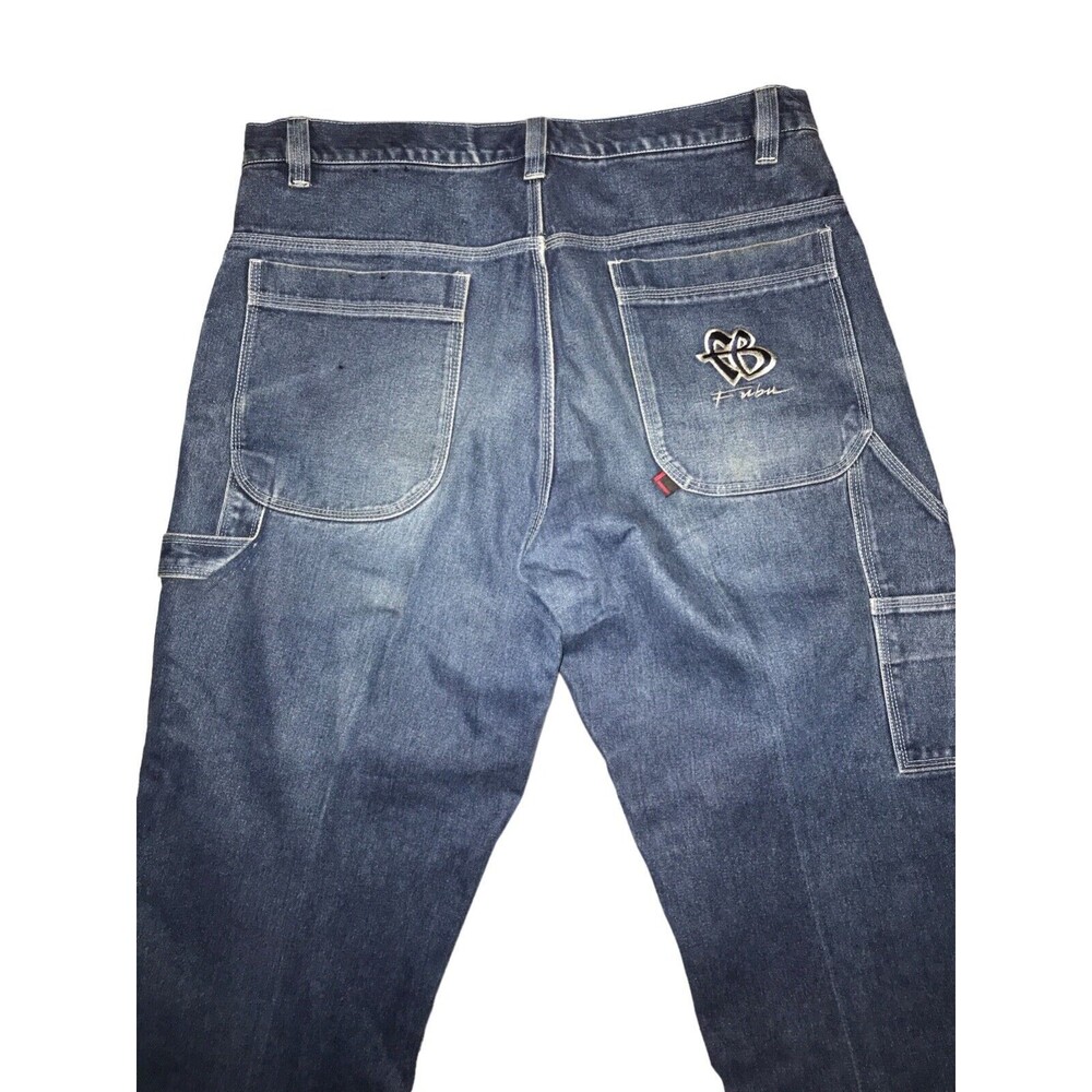 FUBU Super Sick Baggy Carpenter 90s Vintage Jeans Y2k Mens 41x33